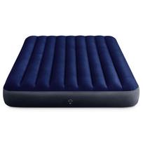 pripuciami ciuziniai su pompa - Intex Queen, mėlynas, 203 cm x 152 cm - 5 nuotrauka