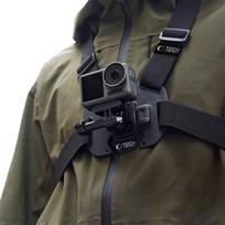 laikiklis - Tech-Protect GA100 Krūtinės Laikiklis GoPro / DJI Juodas (Black) - 3 nuotrauka