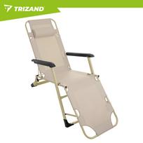 smelis - Sudedamas lauko gultas Trizand SG1, smėlio (Beige) - 8 nuotrauka