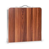 stalas 120 - Stovyklavimo stalas ModernHome, rudas (Brown) - 2 nuotrauka