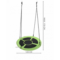 lauko supynes - Malatec sūpynės - gandro lizdas 100 cm, 23514 - 5 nuotrauka