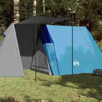 vidaXL Stovyklavimo palapinė, mėlyna (Blue), trivietė, atspari vandeniui
