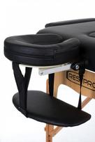 juodas sulankstomas staliukas - Sulankstomas masažo stalas Restpro Vip 3 Black - 8 nuotrauka