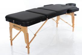 juodas sulankstomas staliukas - Sulankstomas masažo stalas Restpro Vip 3 Black - 10 nuotrauka