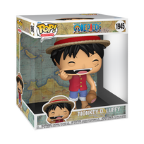 one piece figureles - FUNKO POP! Jumbo Vinilinė figūrėlė: One Piece - Monkey D. Luffy, 25 cm - 4 nuotrauka