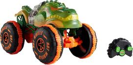 automodeliai - Hot Wheels Monster Trucks RC automodelis Rageazauras (JBH03) - 5 nuotrauka