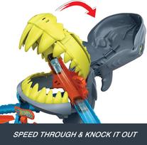 mattel - Hot Wheels trasa - City Shark Chomp Beach (JHL96) - 3 nuotrauka