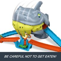 mattel - Hot Wheels trasa - City Shark Chomp Beach (JHL96) - 4 nuotrauka
