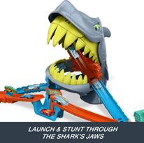 mattel - Hot Wheels trasa - City Shark Chomp Beach (JHL96) - 6 nuotrauka