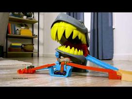 mattel - Hot Wheels trasa - City Shark Chomp Beach (JHL96) - 8 nuotrauka