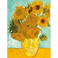 puzzle 1500 - Ravensburger Sunflowers, 80 x 60 cm, 1500 det. - 2 nuotrauka