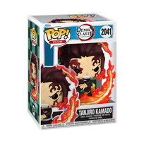 suns figurele - FUNKO POP! Vinilinė figūrėlė: Demon Slayer - Tanjiro Kamado - 4 nuotrauka