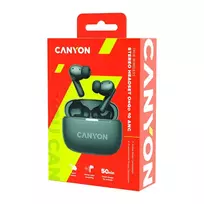 bluetooth ausines anc - CANYON headset OnGo TWS-10 ANC+ENC Grey | CNS-TWS10BK - 3 nuotrauka