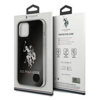 telefonas iphone pro max 12 - U.S Polo "Big Horse Cover iPhone 12 Pro Max" Black - 2 nuotrauka