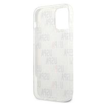 iphone 12 mini dekliukas - Us Polo Assn US Polo USHCP12SPCUSPA6 Apple iPhone 12 mini 5,4" telefono dėklas baltos spalvos Logo Mania Collection - 3 nuotrauka
