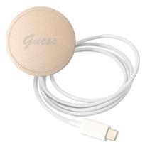 iphone ikroviklis - Apple iPhone 14 Plus Guess dėklas 4G Print MagSafe   Belaidis Įkroviklis (GUBPP14LH4EACSW) juodos spalvos - 4 nuotrauka