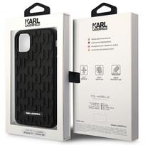 iphone xr deklai - Karl Lagerfeld "3D Monogram iPhone 11/ Xr" Black - 2 nuotrauka