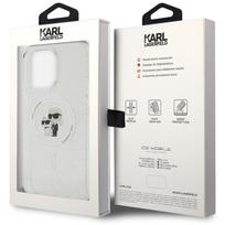 iphone 14 pro max deklas - Karl Lagerfeld "KLHMP14XHGKCNOT Karl&Choupette Glitter MagSafe iPhone 14 Pro Max" - 2 nuotrauka