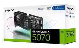 bite - PNY GeForce RTX 5070 OC 12GB GDDR7 - 7 nuotrauka