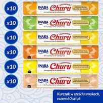 1 14 - Skanėstas katėms Inaba Churu Variety Box, vištiena, 0.840 kg, 60 vnt. - 3 nuotrauka