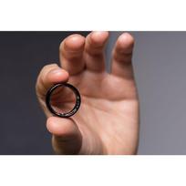 smart laikrodis - Išmanusis laikrodis Oem Smart Ring R11M - išmanus plieno žiedas su įkrovimo dėžute Dydis 8 (18,1mm) juodas - 4 nuotrauka
