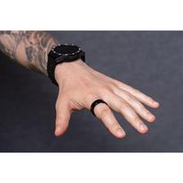 smart laikrodis - Išmanusis laikrodis Oem Smart Ring R11M - išmanus plieno žiedas su įkrovimo dėžute Dydis 8 (18,1mm) juodas - 5 nuotrauka