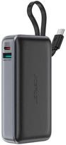 Acefast M7-10000, 10000mAh, 30W, juoda