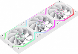 120mm fan - Gamemax FN12A-N2 WL-RW Case Fan White - 1 nuotrauka