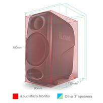 50 monitoriai - IK Multimedia iLoud Micro Monitor, juoda - 6 nuotrauka