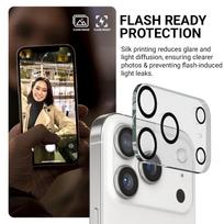 iphone 17 pro stikliukas - Crong "Lens Shield" Kameros ir objektyvo stiklas Apple iPhone 17 Pro Max - 4 nuotrauka