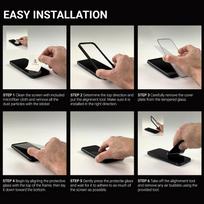 vision pro - Crong Anti-Bacterial 3D Armour Glass iPhone 16 Pro Max - 2 nuotrauka
