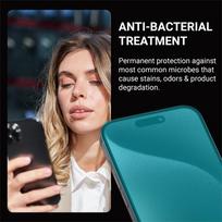 vision pro - Crong Anti-Bacterial 3D Armour Glass iPhone 16 Pro Max - 3 nuotrauka