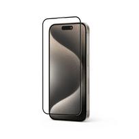 stikliukas apsauginis iphone 15 pro max - Crong Anti-Bacterial 3D Armour Glass iPhone 15 Pro Max - 6 nuotrauka