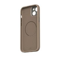 15 plus apple - Moshi Napa MagSafe Leather Case for Apple iPhone 15 Plus - Rudas (Brown) - 3 nuotrauka