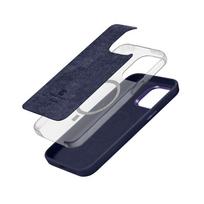 apple iphone 15 magsafe - Crong Color Cover LUX Magnetic – dėklas, skirtas iPhone 15 Pro MagSafe (tamsiai mėlynas) - 8 nuotrauka