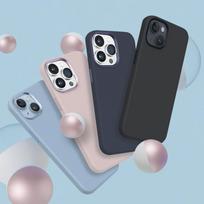 iphone 15 plus magsafe deklas - Crong Color Cover LUX Magnetic - Dėklas iPhone 15 Plus MagSafe (juoda) - 2 nuotrauka
