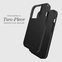 iphone 15 pro telefonai - Case-Mate Tough Duo – iPhone 15 Pro dėklas (juodas) - 2 nuotrauka