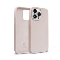 apple iphone 14 silicone case - Crong Color Cover Liquid Silicone Case for Apple iPhone 14 Pro Max - Smėlio Rožinis (Sand Pink) - 3 nuotrauka