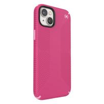 derinama - Speck Presidio2 Grip   MagSafe – iPhone 14 Plus dėklas su MICROBAN danga (skaitmeninė rožinė / žiedinė / balta) - 7 nuotrauka
