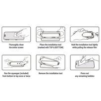 apple 17e - Crong "EasyShield 2-Pack Full Glue for Apple iPhone 16e/ 14/ 13/ 13 Pro" - 2 nuotrauka