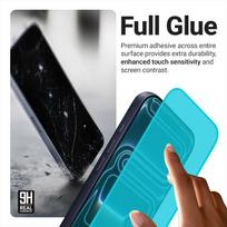 apple 17e - Crong "EasyShield 2-Pack Full Glue for Apple iPhone 16e/ 14/ 13/ 13 Pro" - 5 nuotrauka