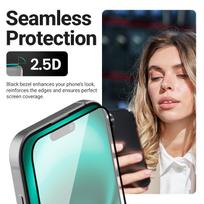 air iphone stikliukas - Crong 3D Armour Glass + installation frame iPhone Air - 3 nuotrauka