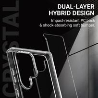 samsung galaxy s25 plus deklas - Crong "Crystal Shield Cover Galaxy S25 Plus" Transparent - 2 nuotrauka