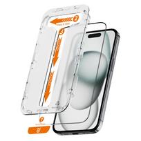 apsaugines pleveles iphone 16 - Crong EasyShield iPhone 15 (2 pcs) - 7 nuotrauka
