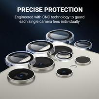 galaxy s24 ultra apsaugine ekrano plevele - CRONG Tempered glass camera Samsung S24 Ultra - 3 nuotrauka