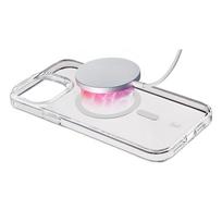 iphone 15 pro skaidrus deklas magsafe - Cellularline iPhone 15 Pro GLOSS MAG, Transparent - 4 nuotrauka