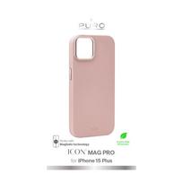 iphone 15 plus magsafe deklas - PURO "Icon Mag Pro MagSafe iPhone 15 Plus" Pink - 2 nuotrauka