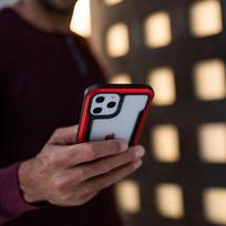 iphone x deklas - X-Doria Raptic Shield Aluminum Case for iPhone 14 Pro Max - Žaibuojantis (Lightning) - 7 nuotrauka