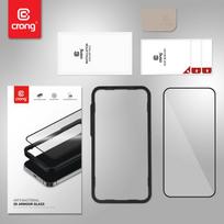iphone 14 pro ekranas - Crong CRG-AB3DAG-IP14P Crong Apsauginis stiklas anti-bacterial 3d armour glass iphone 14 pro su ramką instalacyjną - 2 nuotrauka