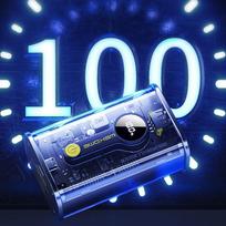 isorine baterija 20w - Wekome WP-333 Vanguard, 10000mAh, 20W, juodas / skaidrus - 4 nuotrauka